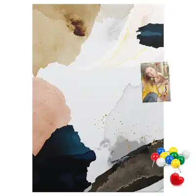 Tablica korkowa Akwarelowa abstrakcja