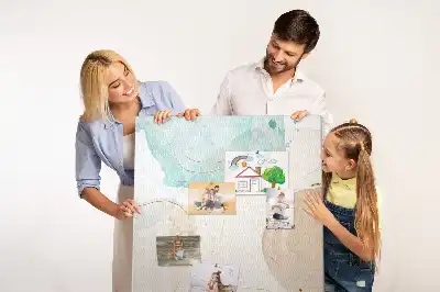 Tablica korkowa z nadrukiem Plamy w pastelach