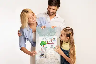 Tablica korkowa z nadrukiem Plamy w pastelach