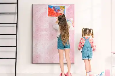 Tablica korkowa z nadrukiem Subtelne pióra