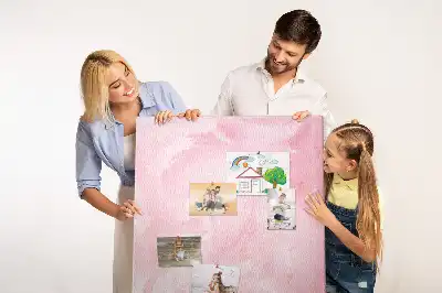 Tablica korkowa z nadrukiem Subtelne pióra