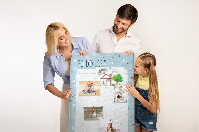 Tablica korkowa z nadrukiem Lista zadań (To-do)
