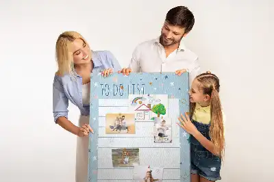 Tablica korkowa z nadrukiem Lista zadań (To-do)
