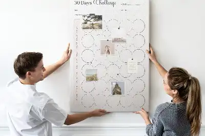Tablica korkowa Wyzwanie 30 dni