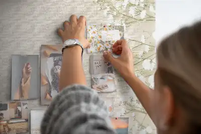 Tablica korkowa Subtelne kwiaty