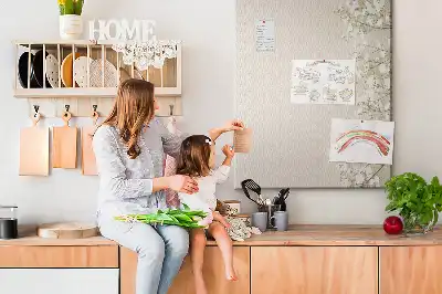 Tablica korkowa Subtelne kwiaty