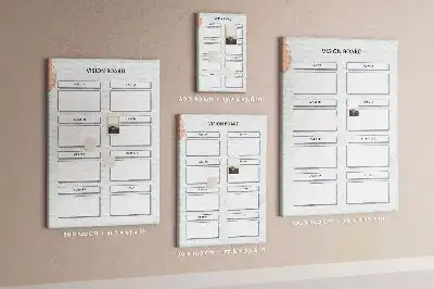 Tablica korkowa Planer zdrowotny