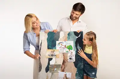 Tablica korkowa Artystyczne plamy