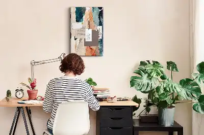 Tablica korkowa Artystyczne plamy