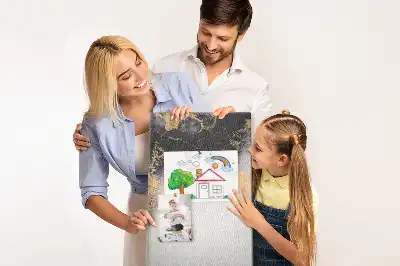 Tablica korkowa z motywem marmurowej abstrakcji