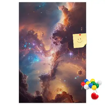 Tablica korkowa Kosmiczna galaktyka
