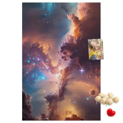 Tablica korkowa Kosmiczna galaktyka