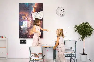 Tablica korkowa Kosmiczna galaktyka