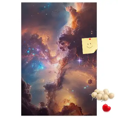Tablica korkowa Kosmiczna galaktyka