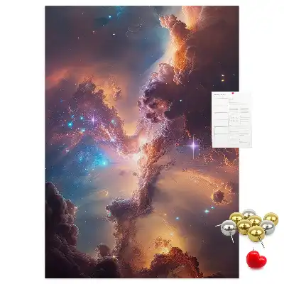 Tablica korkowa Kosmiczna galaktyka