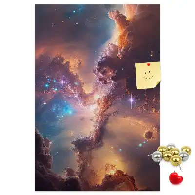 Tablica korkowa Kosmiczna galaktyka