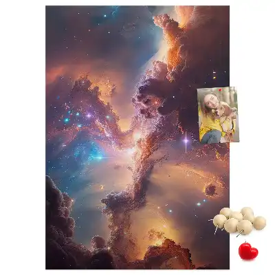 Tablica korkowa Kosmiczna galaktyka
