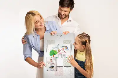 Tablica korkowa z planerem rocznym