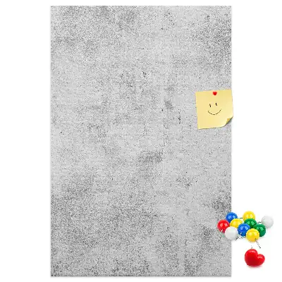 Tablica korkowa ze wzorem ściany z betonu