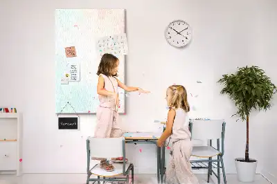 Tablica korkowa Abstrakcja w pastelach