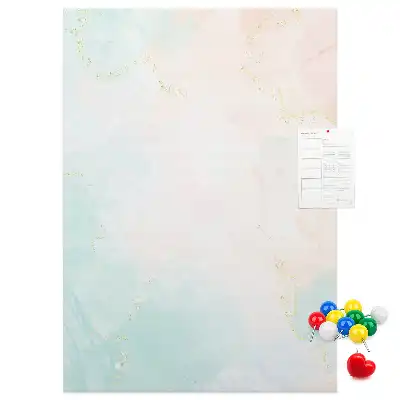 Tablica korkowa Abstrakcja w pastelach