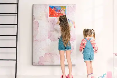 Kolorowa tablica korkowa Kwieciste płatki