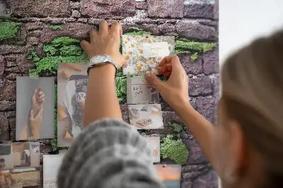 Ozdobna tablica korkowa Mapa świata na ścianę