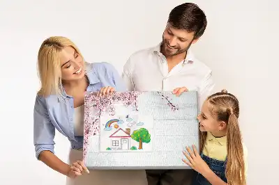 Korkowa tablica Wiosenne kwiaty