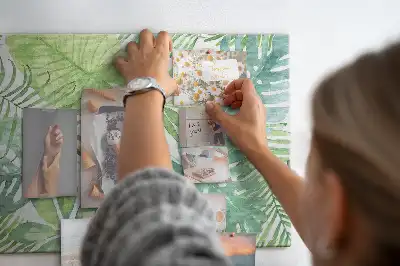 Korkowa tablica Tropikalne liście