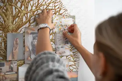 Ozdobna tablica korkowa Stare rodzinne drzewo