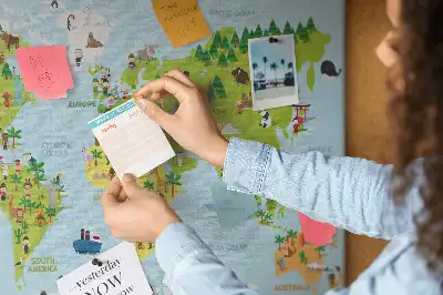 Korkowa mapa świata Kultury