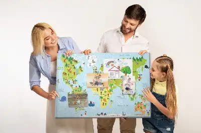 Korkowa mapa świata Kultury