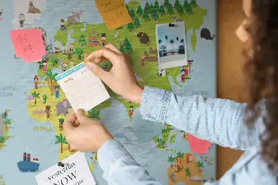Korkowa mapa świata Kultury