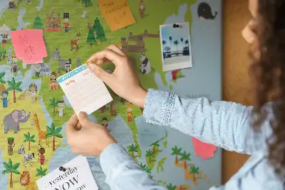 Korkowa mapa świata Kultury