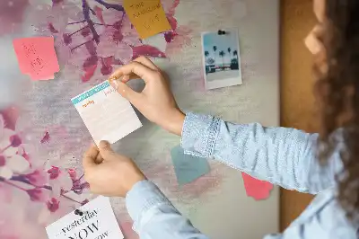 Tablica korkowa Kwiaty wiosna