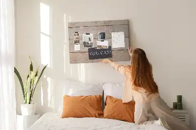 Tablica korkowa dla dzieci z napisem Potrafisz