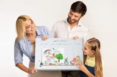 Tablica korkowa ozdobna Tygodniowy planer