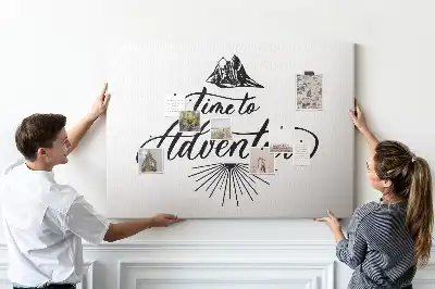 Korkowa tablica inspiracyjna Afirmacja