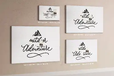Tablica korkowa Cytat inspiracyjny
