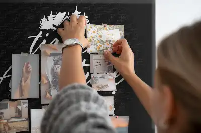 Tablica korkowa dla dzieci Podróżnicze motto życiowe
