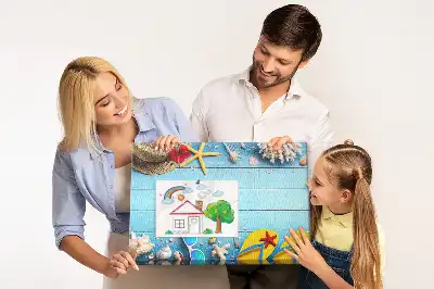 Korkowa tablica dekoracyjna Nadmorskie akcesoria