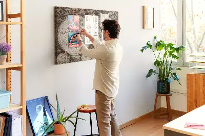 Tablica korkowa ozdobna Stara mapa świata