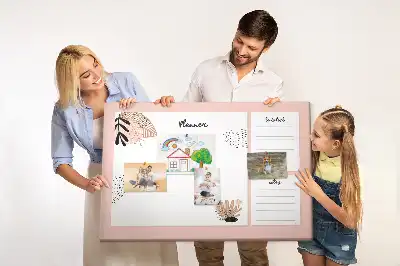 Tablica korkowa z planerem