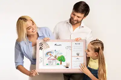 Tablica korkowa z planerem
