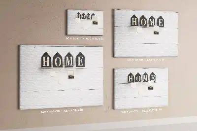 Korkowa tablica dekoracyjna Home