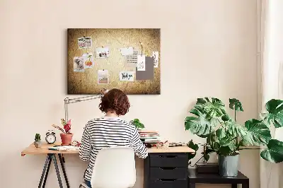 Tablica korkowa Stara mapa świata