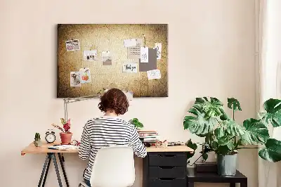 Tablica korkowa Stara mapa świata
