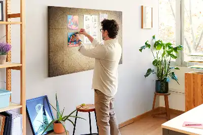 Tablica korkowa Stara mapa świata