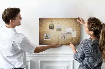 Tablica korkowa Stara mapa świata