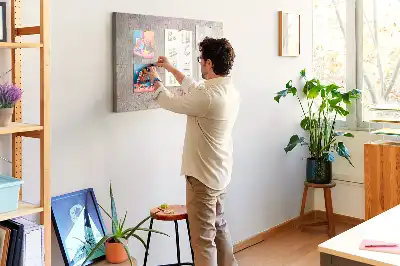 Ozdobna tablica korkowa Malowana abstrakcja